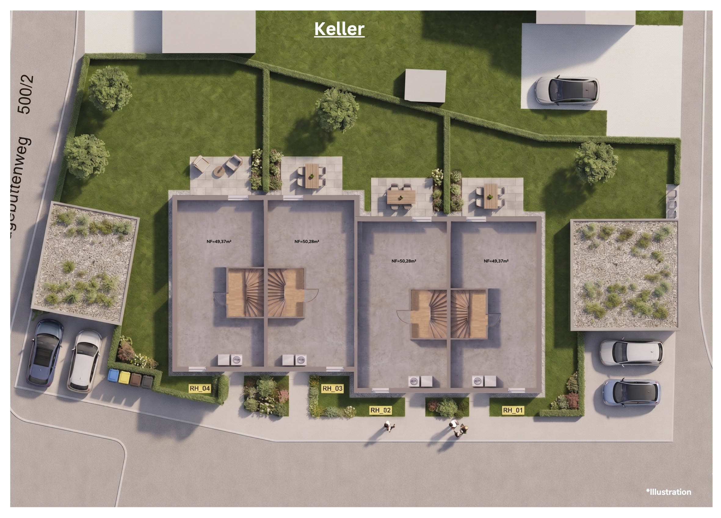 Hagebuttenweg Keller